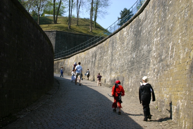 Chasse au trésor à la Citadelle de Namur - 2007